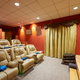 A home theater.