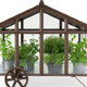mini greenhouse on wheels