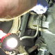 working on a car's brake line