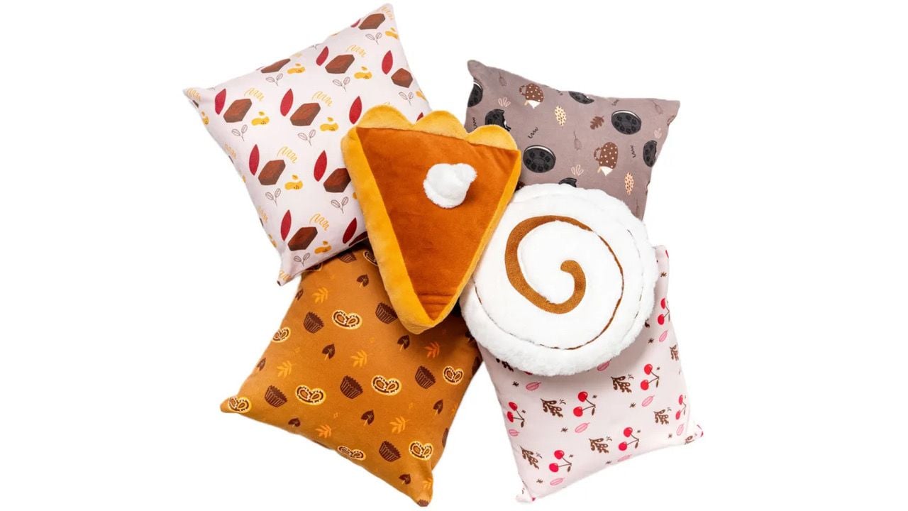 Festival decor pillows by Dairy Queen, inspired by the company