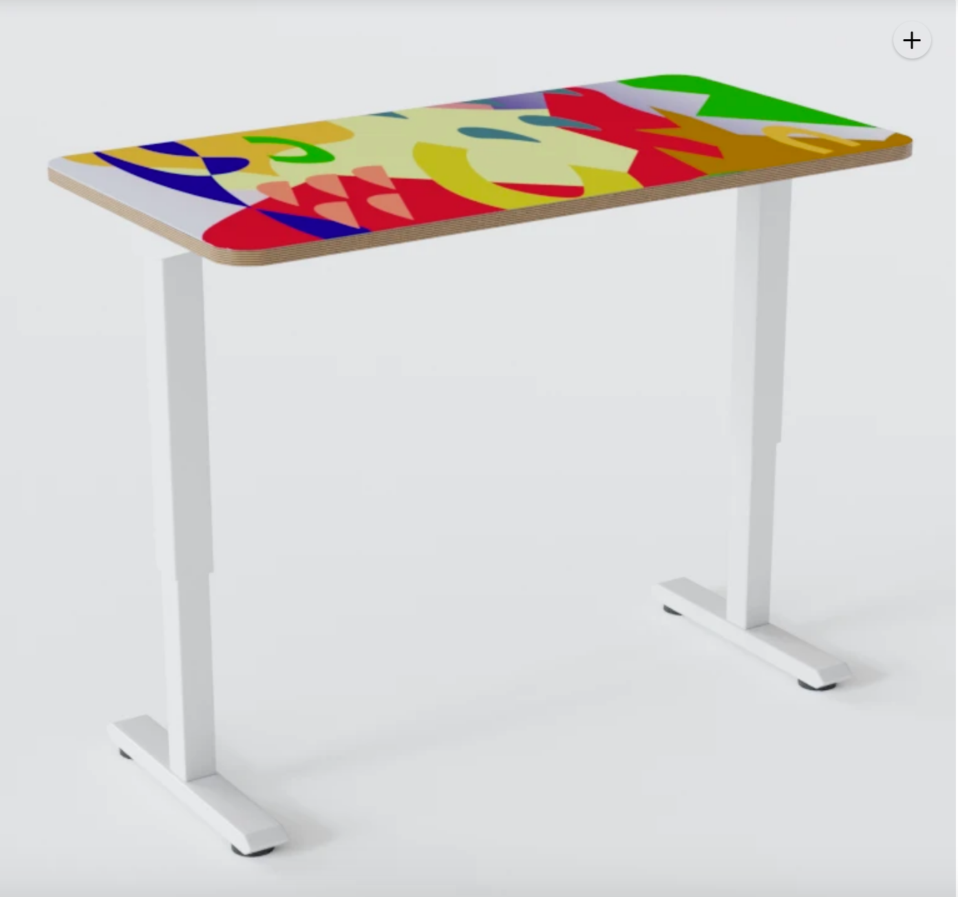 A super-colorful Play Standing Desk from Chassie.