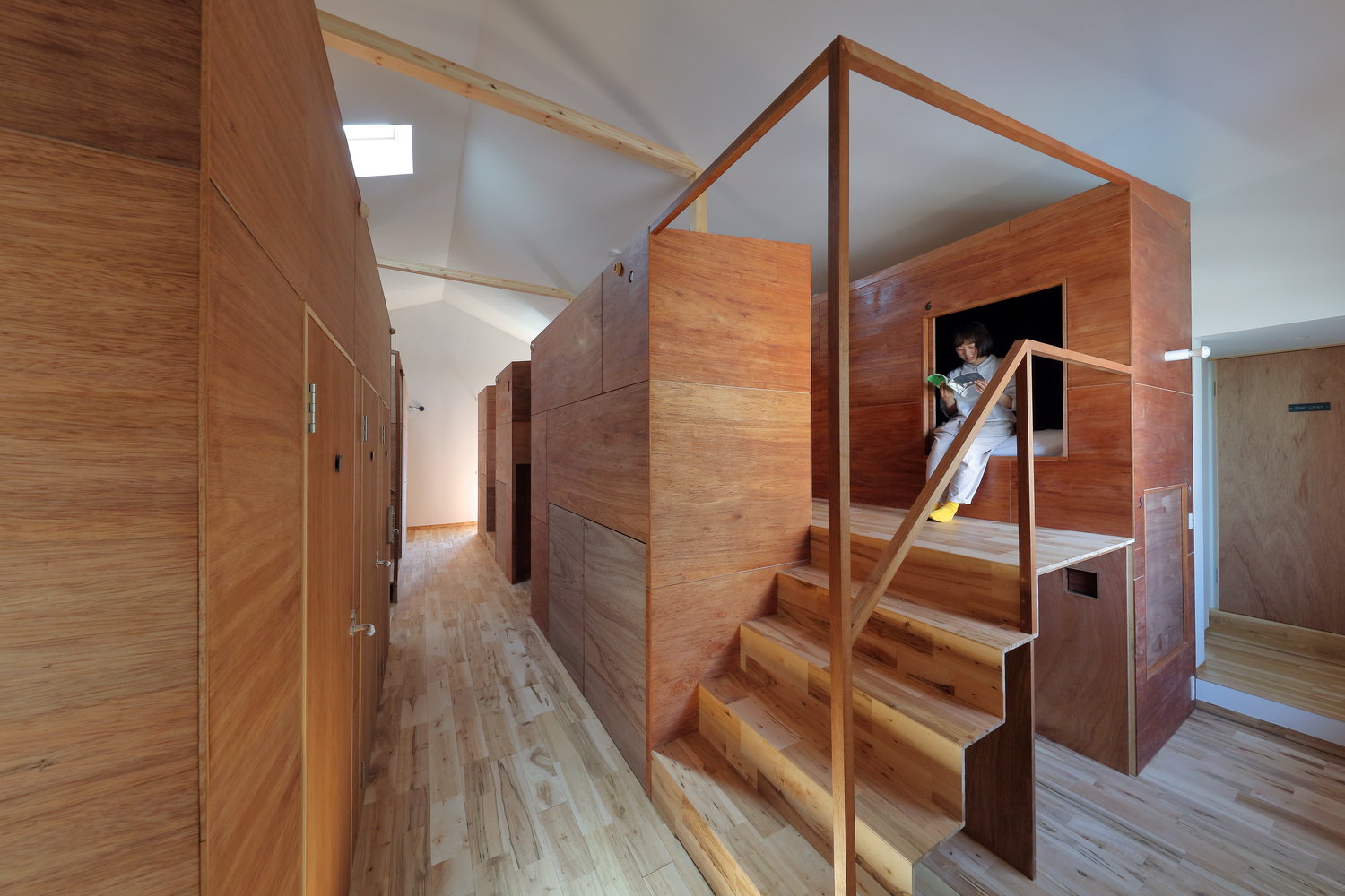 Village Like Capsule Hotel In Kyoto Designed For Socializing Designs Ideas On Dornob