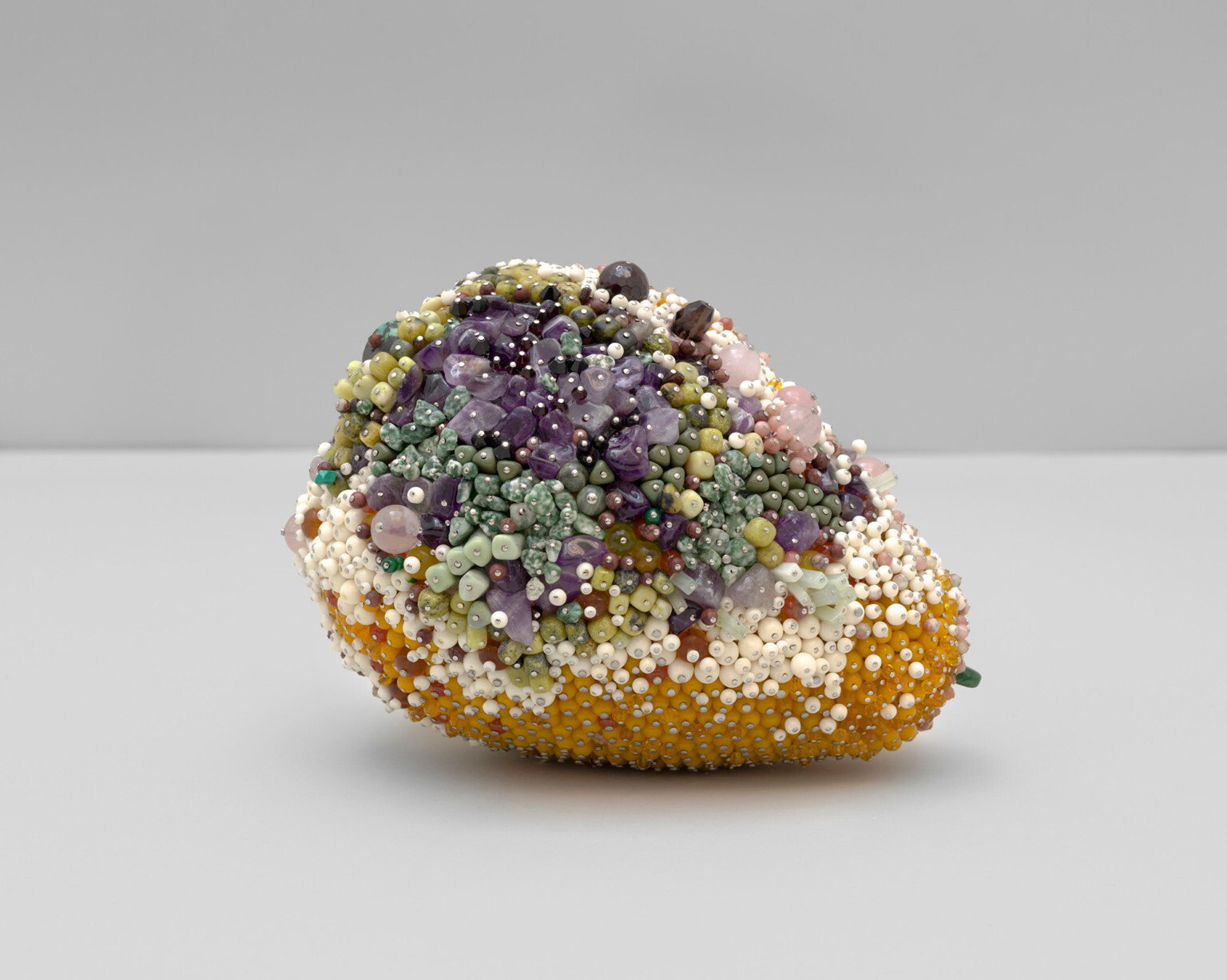 Artist Kathleen Ryan's dazzling jewel art, which often takes the form of decaying fruit