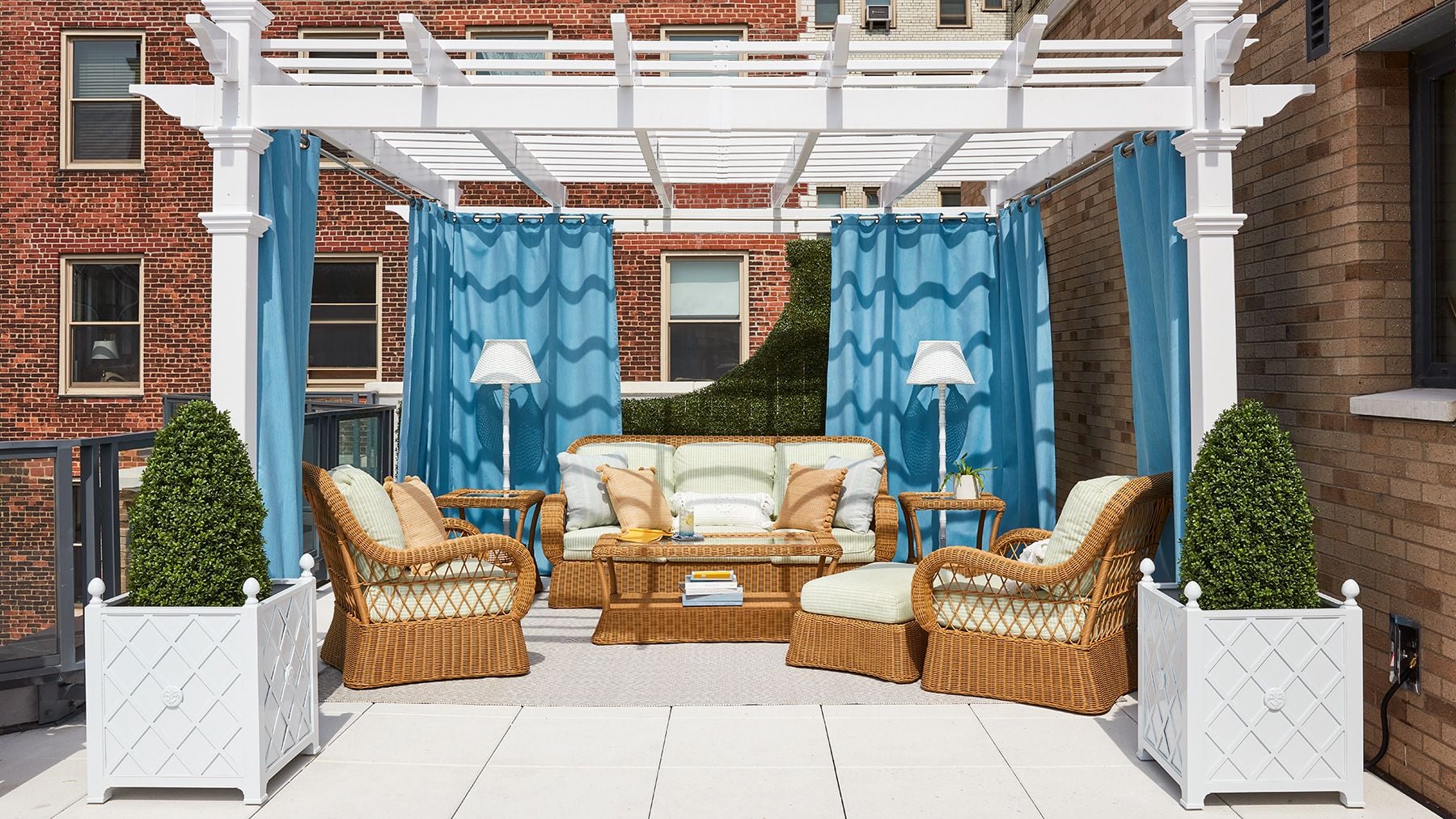 As if the stunning interiors weren't enough, the 2020 Real Simple Home also boasts this incredible rooftop terrace.