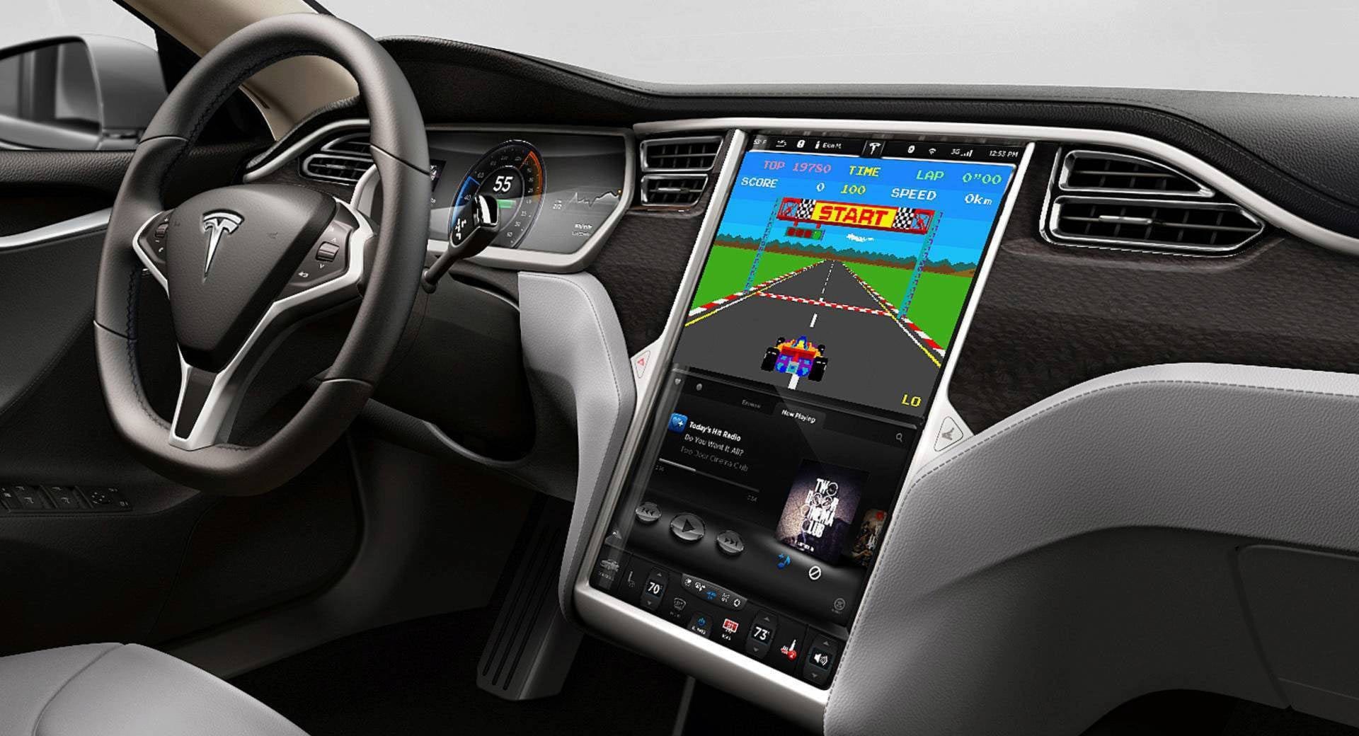 Tesla&#39;s In-Dash Gaming is Super Cool – But is It Safe? | Designs &amp; Ideas on  Dornob