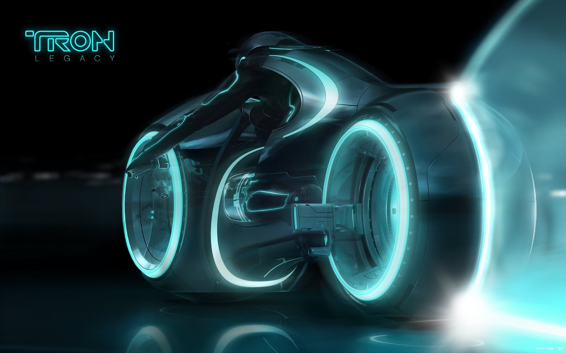 The Spirit motorbike bears an uncanny resemblance to the futuristic bikes featured in 