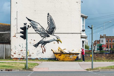 Banksy Confirms New Staycation-Themed Seaside Murals in the UK ...