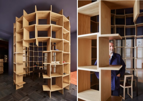 Modular Bookcase System Lets You Build Endless 3D Storage Structures ...