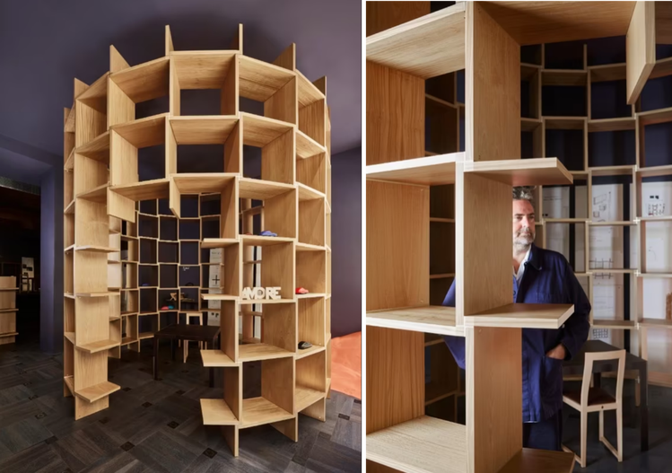 Modular Bookcase System Lets You Build Endless 3d Storage Structures Designs And Ideas On Dornob 2222