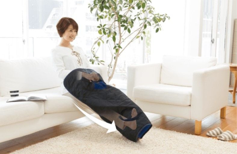 Stretch Blanket featured in Mizuno's new 