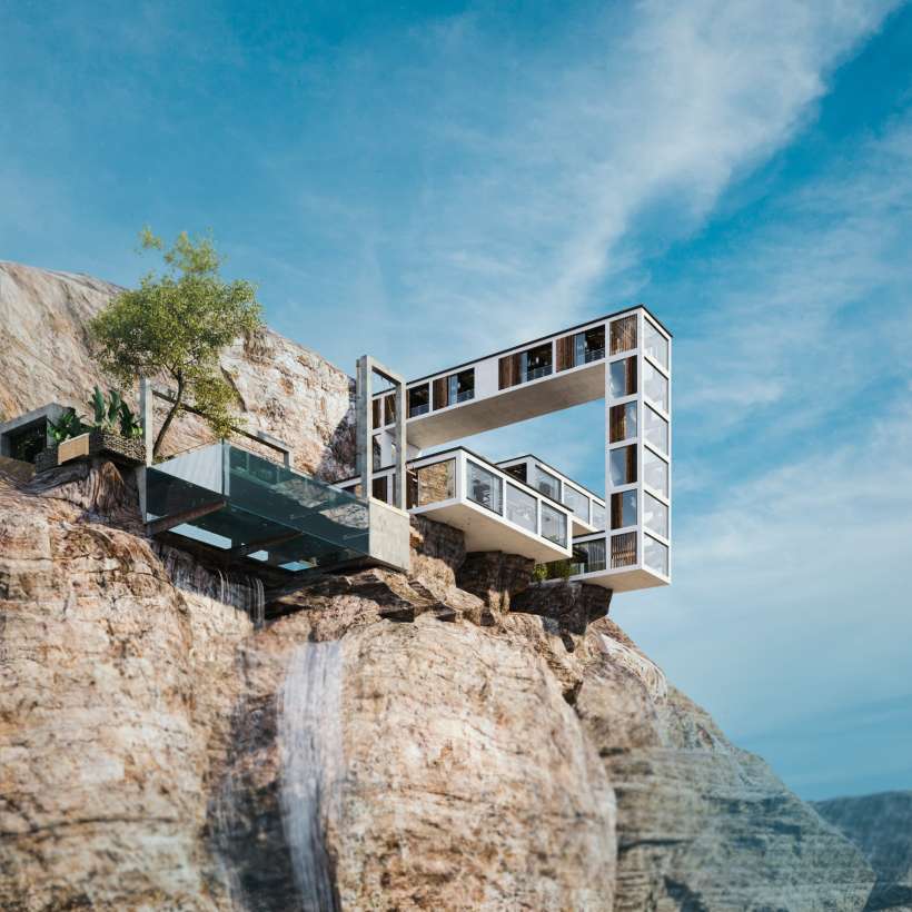 Cliff-Clinging ?Mountain House? Takes Advantage of Every Possible View
