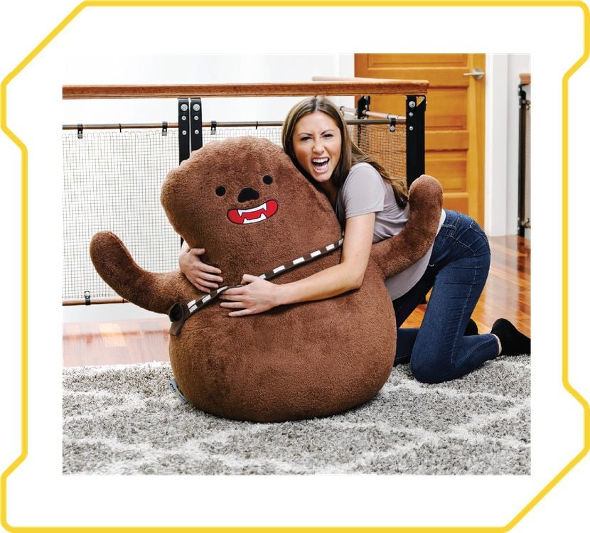 Chewbacca Hugger featured in Yogibo's new Star Wars-inspired furniture collection