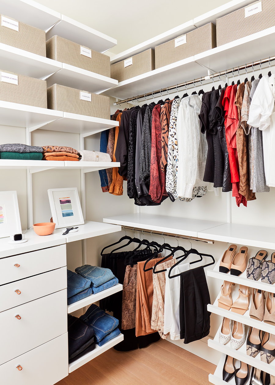 Well-organized closets and cupboards inside the real home offer ample inspiration to the average homeowner.