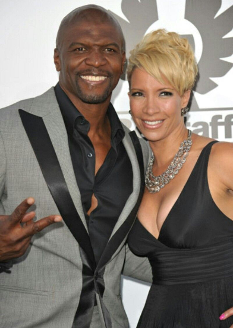 Actor Terry Crews and his wife Rebecca 