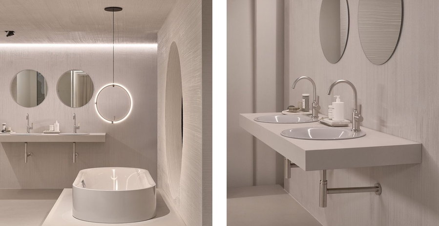 A closer look at the luxury bathroom fixtures featured in BettePlaces' 