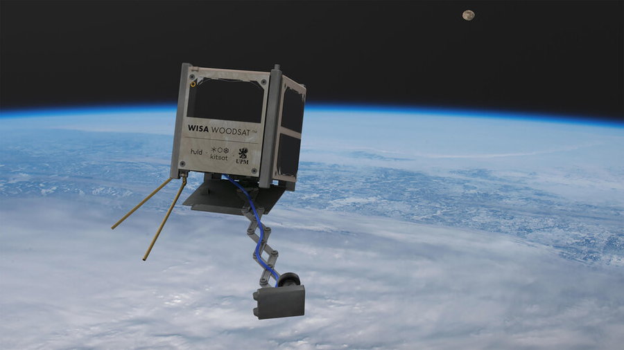 The WISA Woodsat plywood satellite will be launched into space by Arctic Astronautics in late 2021.
