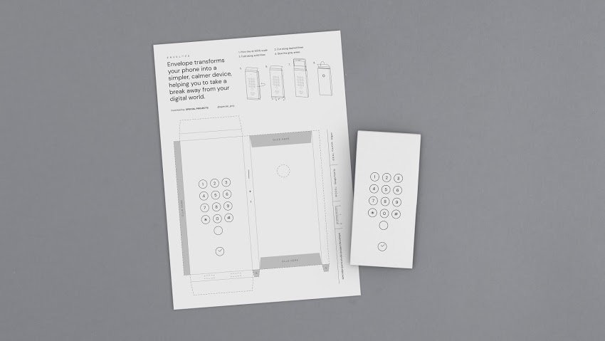 Downloadable printing instructions allow everyone to make themselves an 