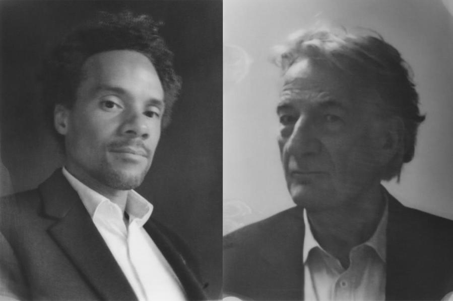 MINI's head of design Oliver Heilmer (left) and fashion designer Paul Smith, who helped design the special edition MINI Strip (right).
