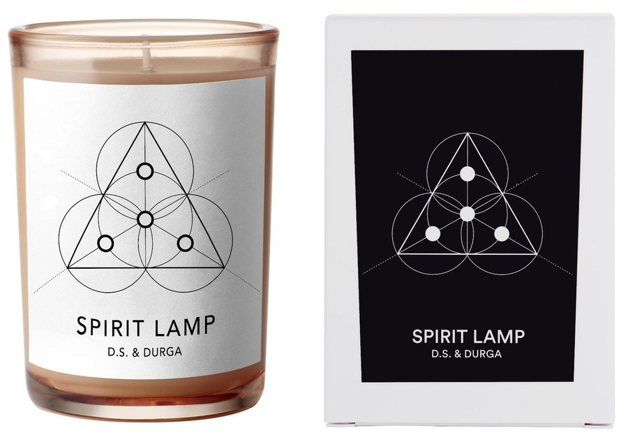 Luxe scented candles from D.S. & Durga. 