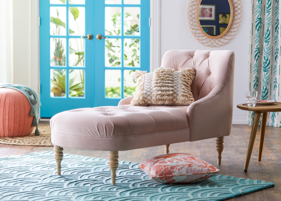 Petal accent chair by best sale drew barrymore flower home