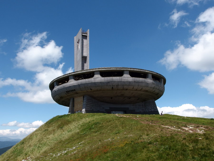 The flying saucer-like Buzludzha Monument in Bulgaria – just one of 13 feats of architectural modernism to be awarded a 