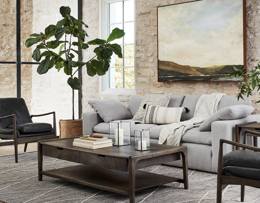 Simple, refined pieces with rustic sensibilities make up the bulk of Magnolia's Fall Furniture Collection.