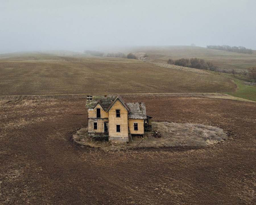 Abandoned American farm captured by photographer Brendon Burton for his new 