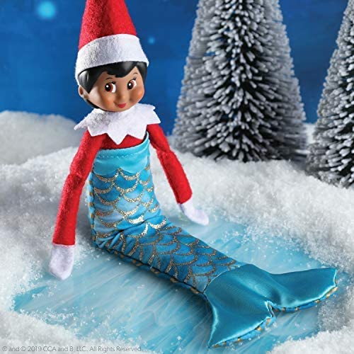 Elf on the Shelf sports an adorable “Merry Mermaid” costume from Amazon.