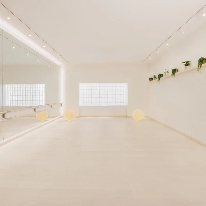 The Mindful Movement Studio inside New York City's THE WELL luxury wellness center