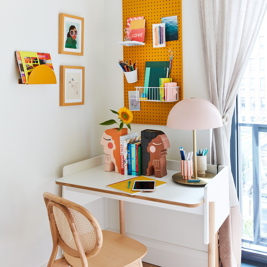 Kids' home workspaces are just as important as adults' in the age of COVID-19, and this one's got everything a studious teen could ask for.