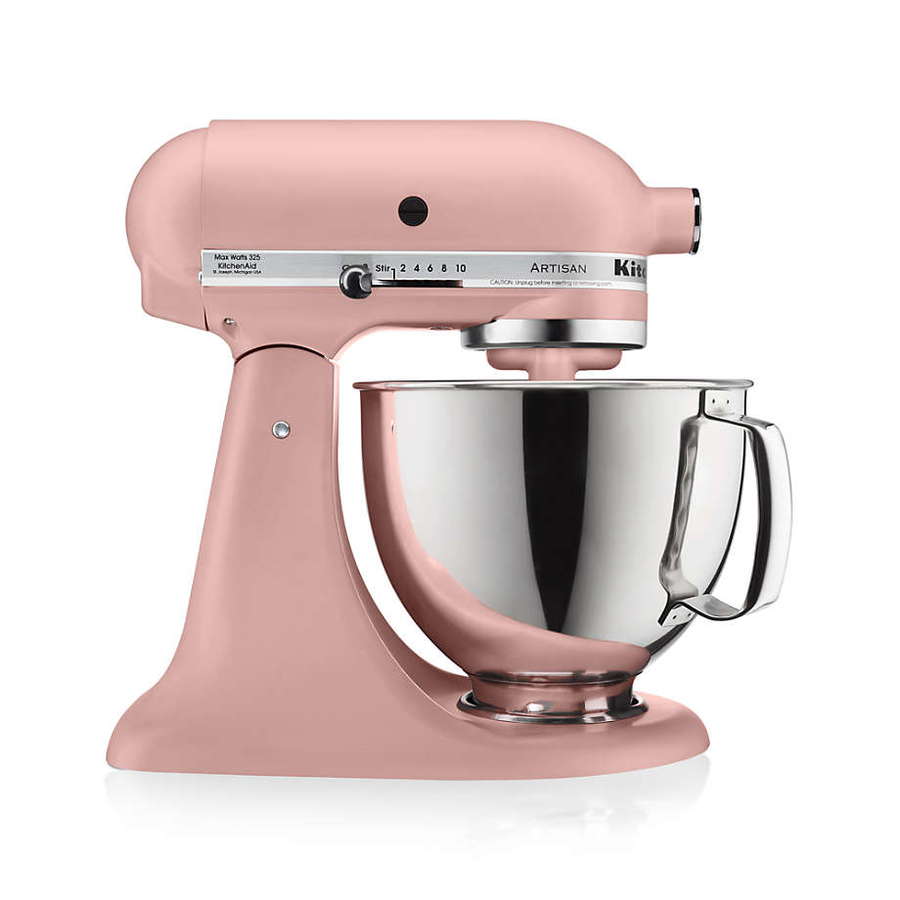 Pink KitchenAid Stand Mixer like those featured in 