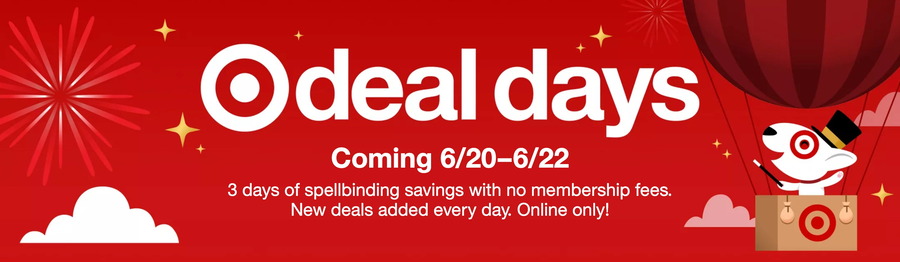 Promotional image for Target Deal Days 2021 