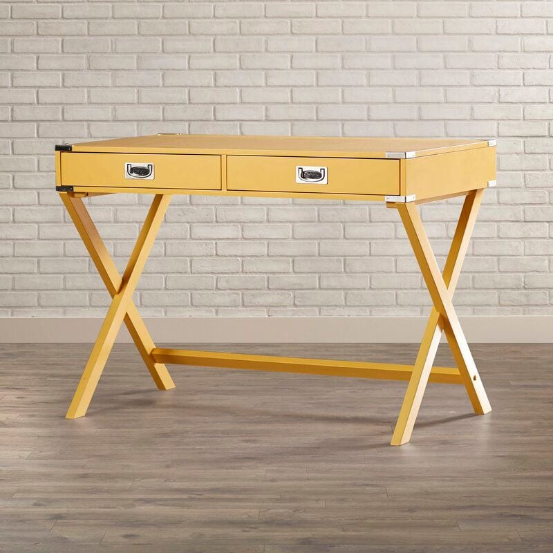 The simple but refined Marotta Desk by Mercury Row, as featured in Wayfair's Closeout Deals