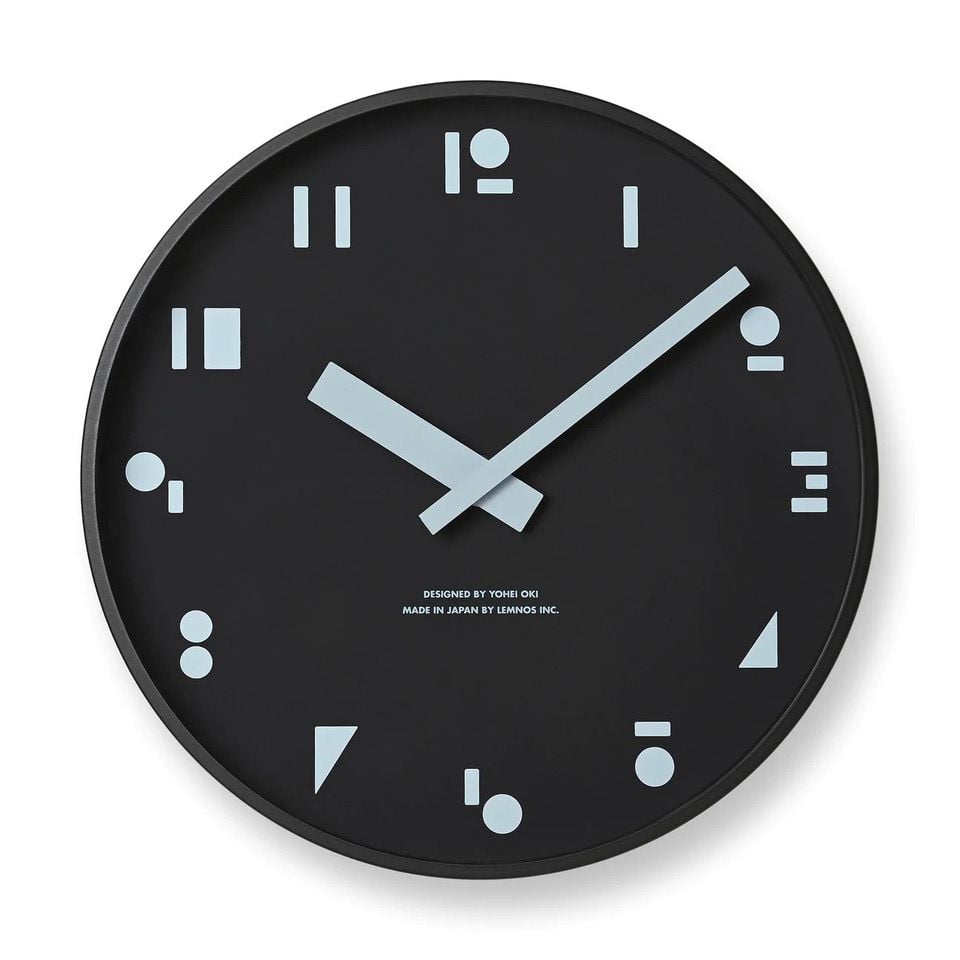 M.S.S. Wall Clock by Yohei Oki, available at the MoMa Design Store. 