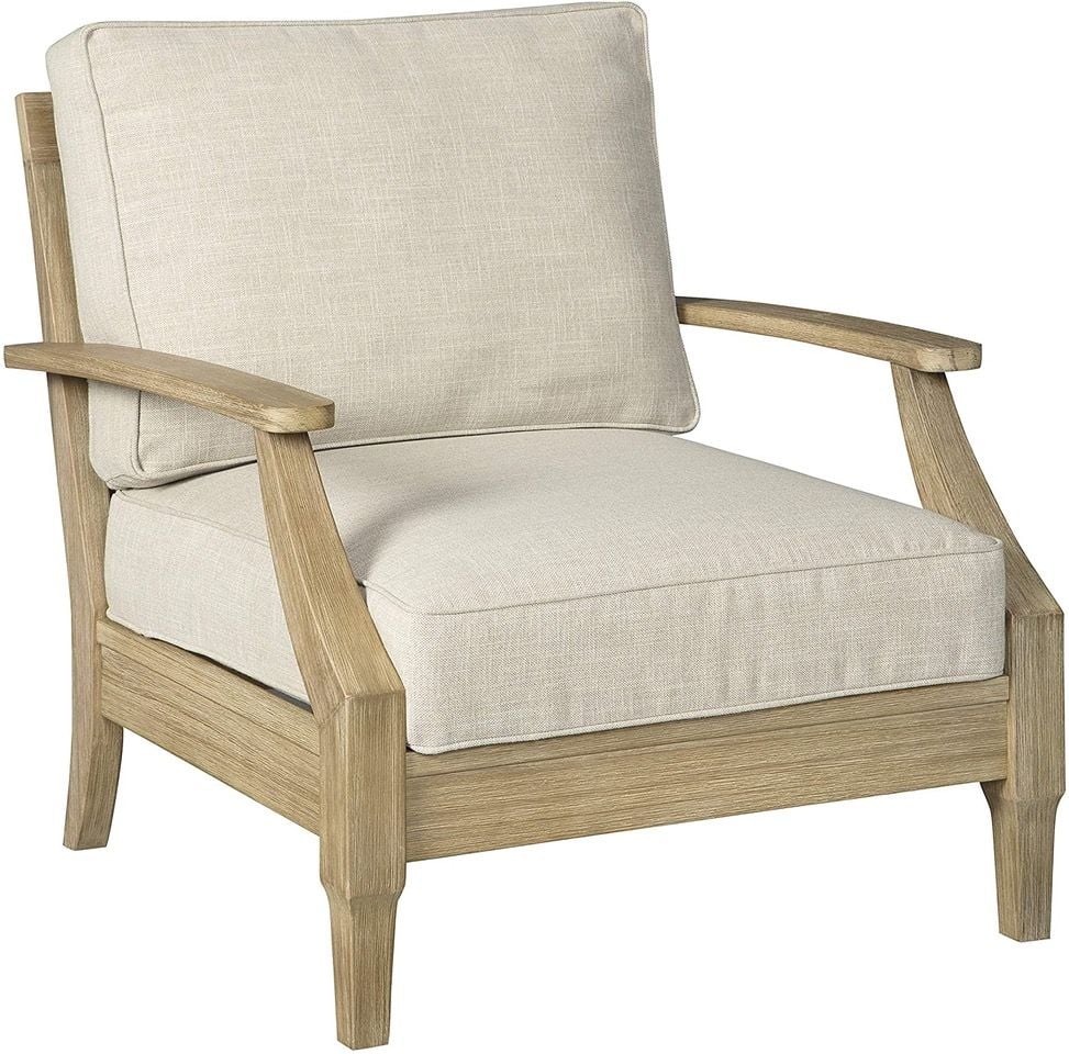 Signature Design by Ashley Clare View Outdoor Eucalyptus Wood Lounge Chair