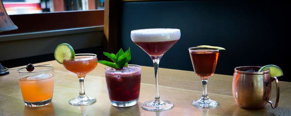Craft Cocktails, Zeus Cafe. Craft Cocktails, Zeus Cafe.
