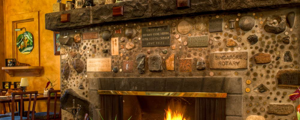 The Historic International Fireplace of Friendship