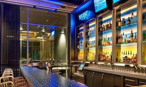 Ready for a bright New Year’s Eve.?
Featuring a Terrazzo Lumina bartop, as seen at @alofthotels Portland. ?