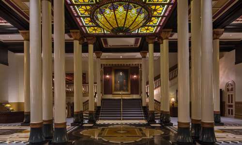 Grand Staircase with Colonel Driskill Portrait Grand Staircase with Colonel Driskill Portrait