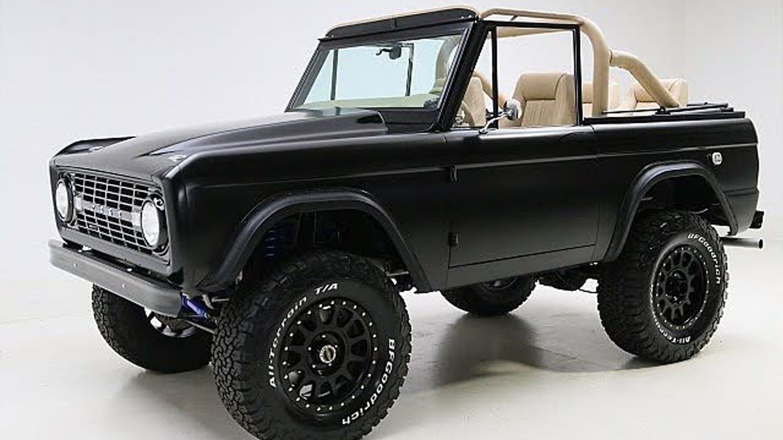 Jenson Button's Custom Truck-Based 1970 FORD BRONCO Up for Sale