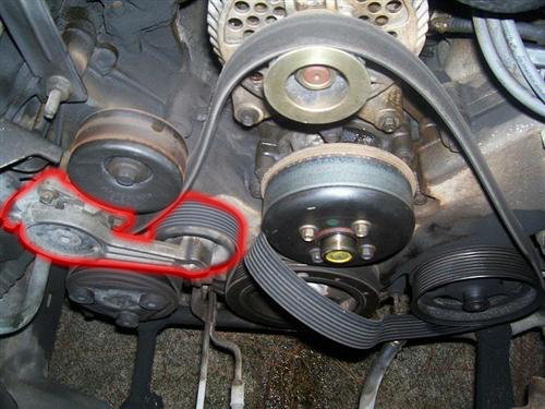 Ford f150 belt tensioner pulley removal