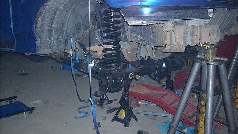 ford f150 SAS solid axle swap change bronco F250 how to DIY guide info
