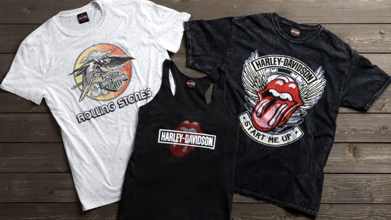 Black Harley-Davidson Men/'s Rolling Stones Midnight Rambler Long Sleeve Shirt