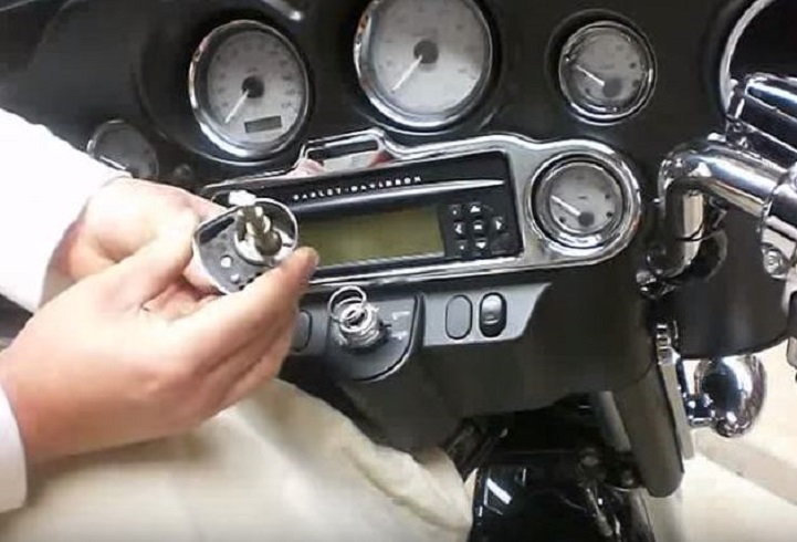 Be sure to position the spring first and then the ignition in the locked position first when reinstalling it