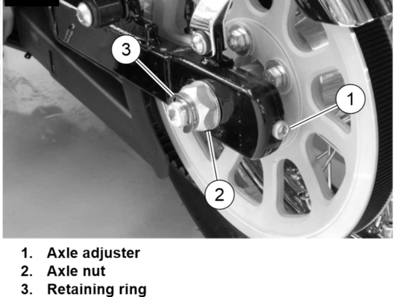 Axle and axle adjusters
