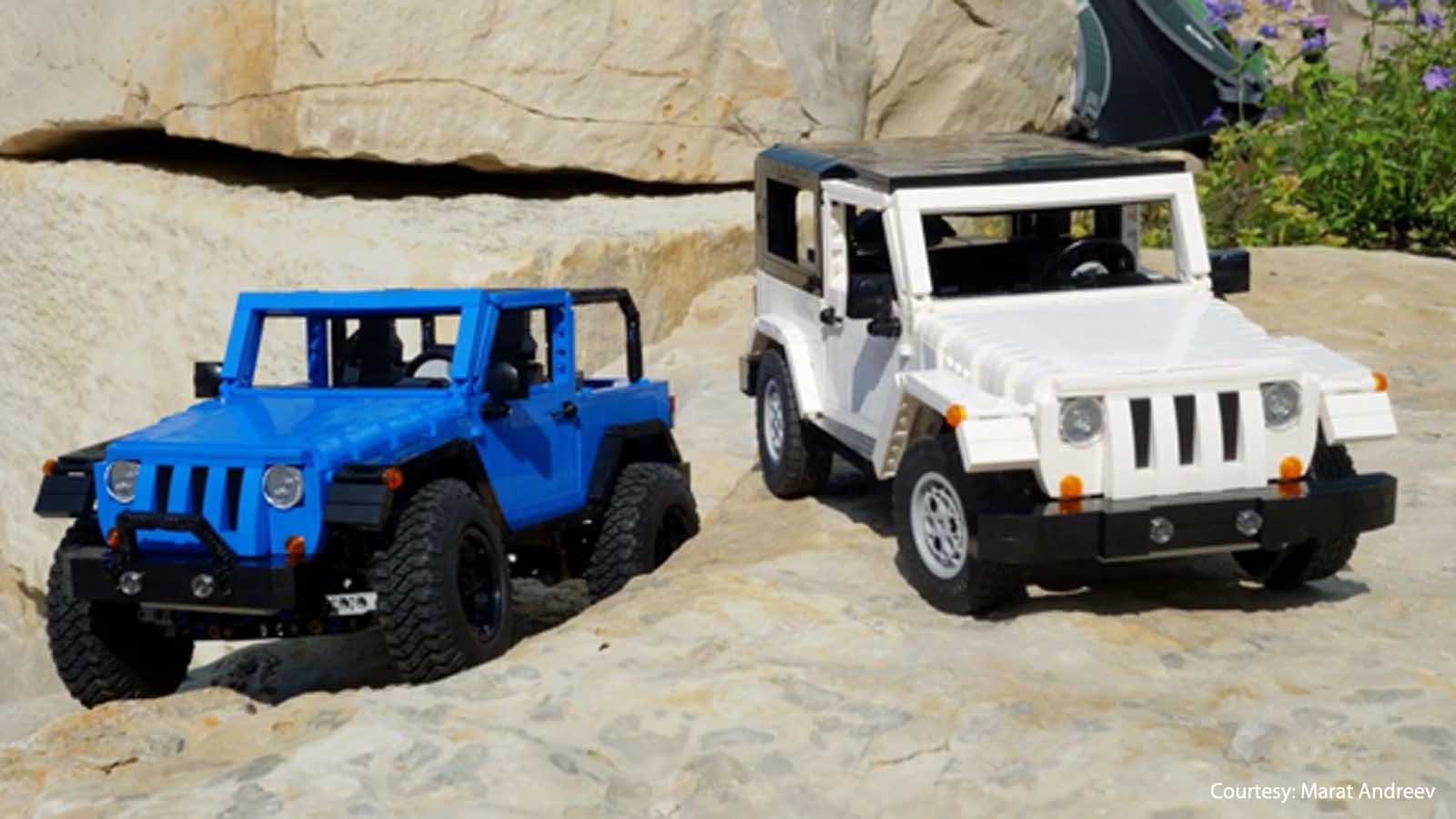 Lego Jeep Wrangler Ready to Tackle the Stay-at-Home Trail