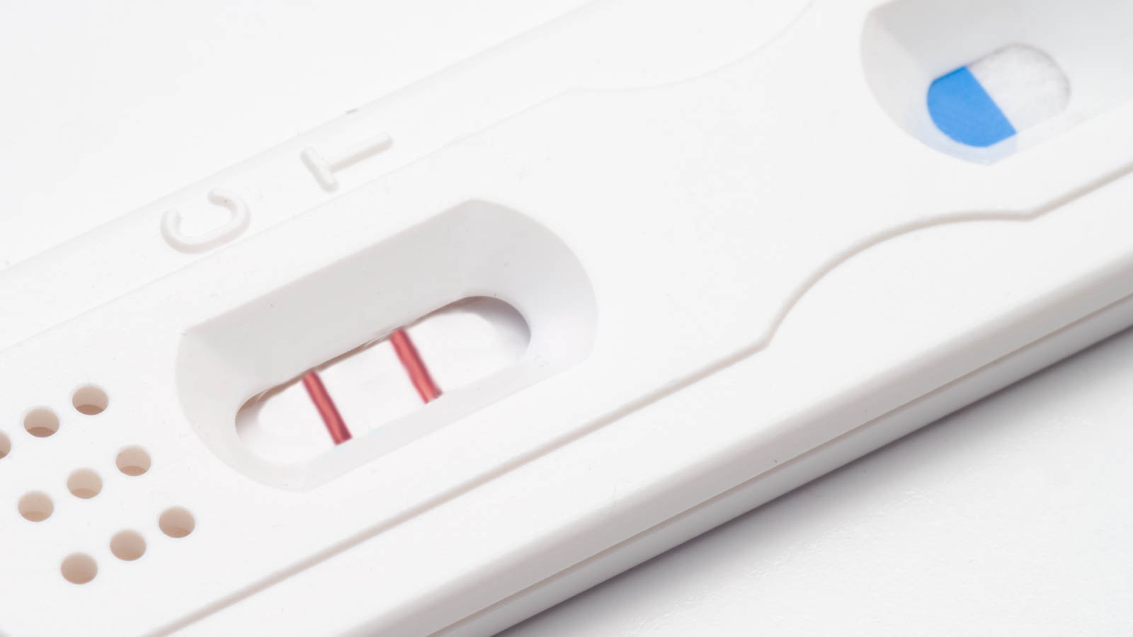 positive ovulation test
