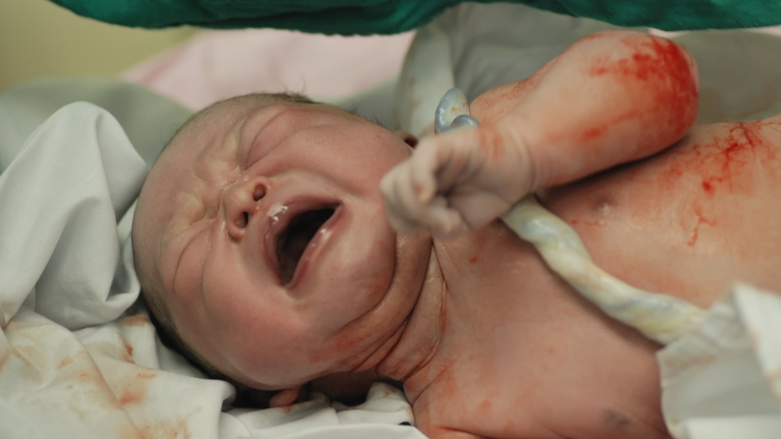 newborn after birth