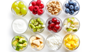 fruit in bowls