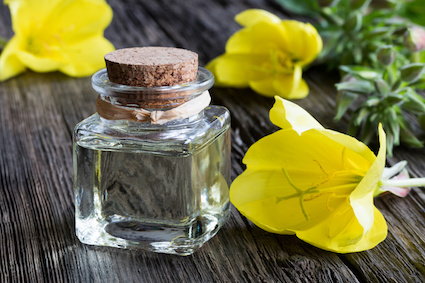 bottle of evening primrose oil